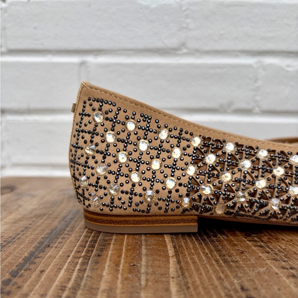 BIRDIES Goldfinch Pointed Toe Flat in Quartz Crystal Suede, SZ 8 BRAND NEW! - Picture 5 of 10